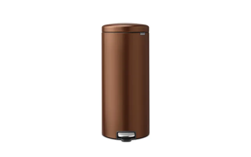 Brabantia Treteimer NewIcon 30 l, Warm Bronze