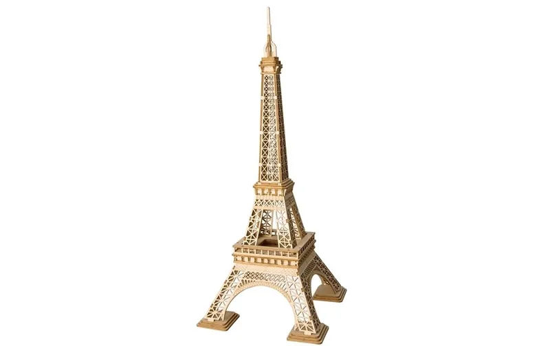 Rolife Bausatz Eiffel Tower 3D-Holzmodell Eiffelturm 121 Teile