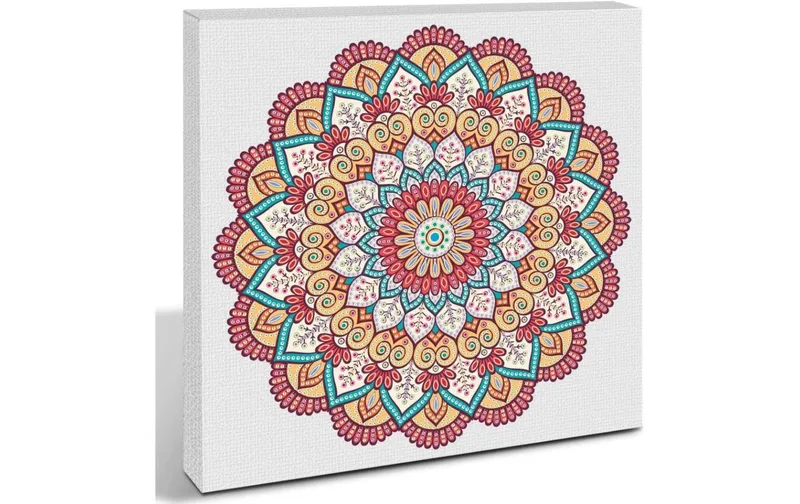 URSUS Bastelset Diamond Painting Mandala 30 x 30 cm