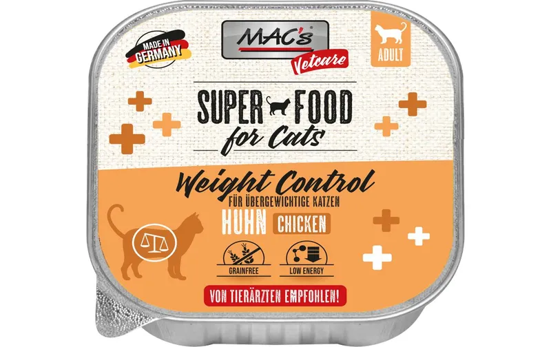MAC's Vetcare Nassfutter Cat Huhn Weight Control 100 g