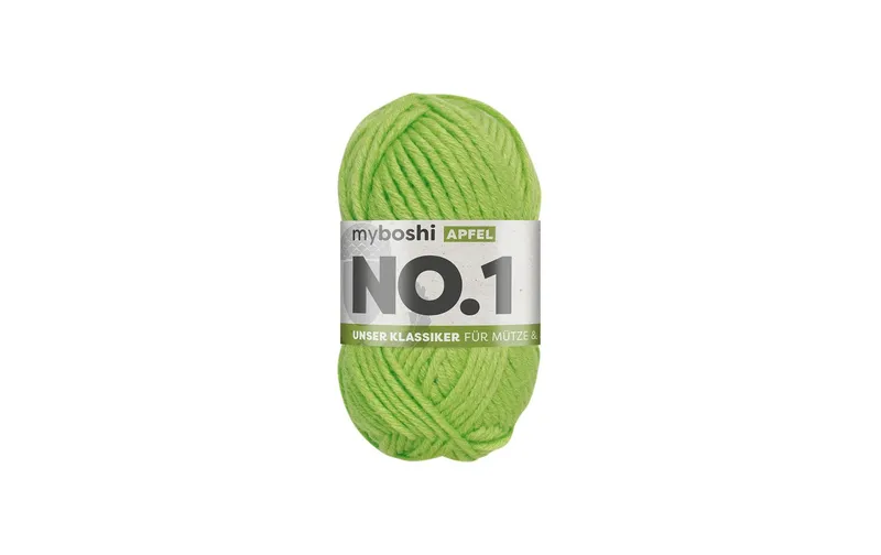 myBoshi Wolle Nr.1 Apfel 50 g, 55 m