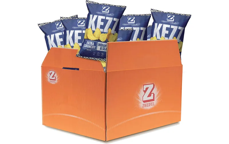 Zweifel KEZZ Chips Pepper and Salt 20 x 35 g