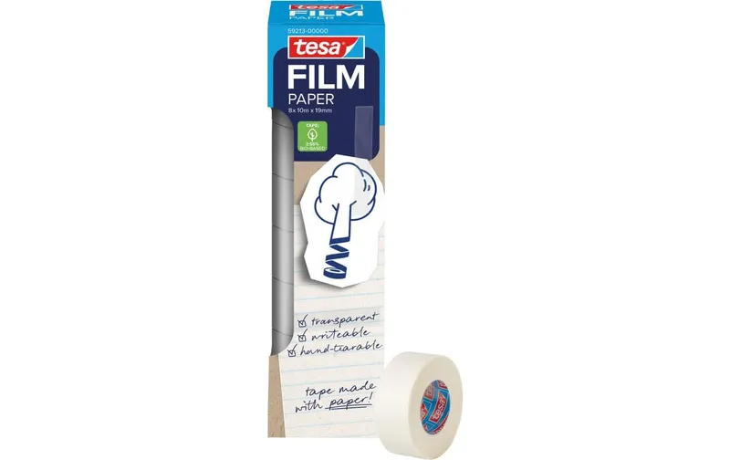 tesa tesafilm Paper 8x 10m : 19 mm