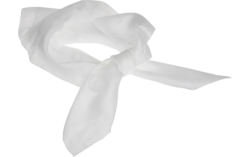 Creativ Company Seidenschal 90 x 90 cm, 1 pieces, white
