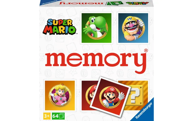 Ravensburger Super Mario memory avec 64 Bildkarten