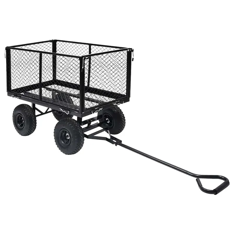 Gartenwagen Schwarz 350 kg
