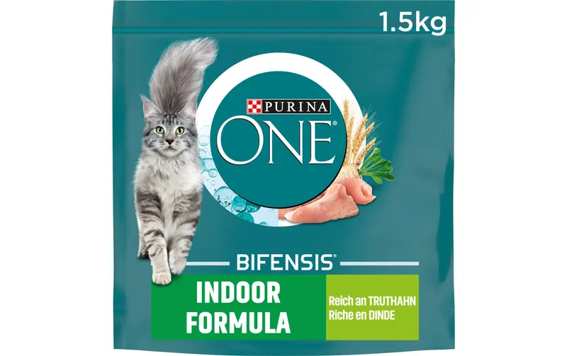 Purina ONE Trockenfutter Indoor Formula Truthahn 1.5 kg