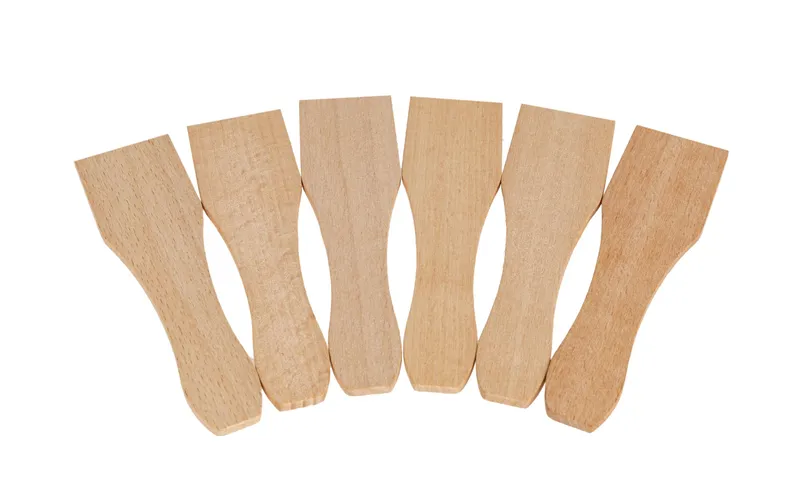 FURBER Raclette-Spachtel Holz, 6 Stück