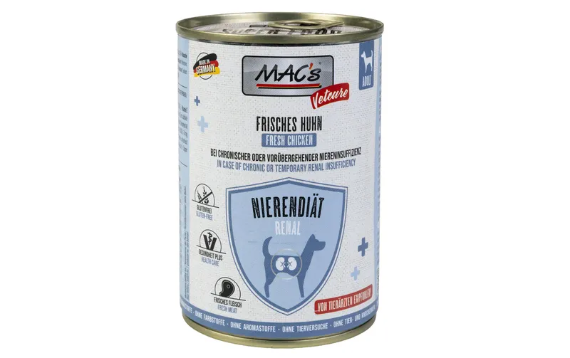 MAC's Vetcare Nassfutter Nierendiät Huhn 400 g