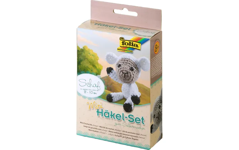 Folia Häkelset Mini Schaf
