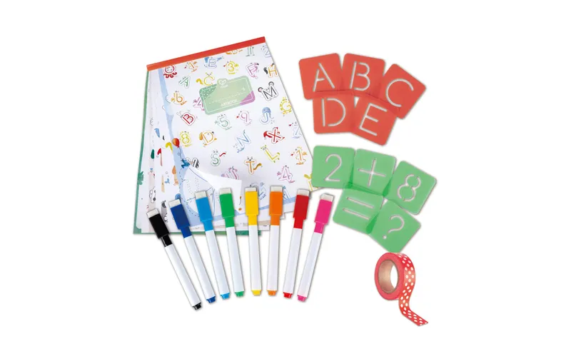 Hape Zubehör ABC e Zahlen Schablonen