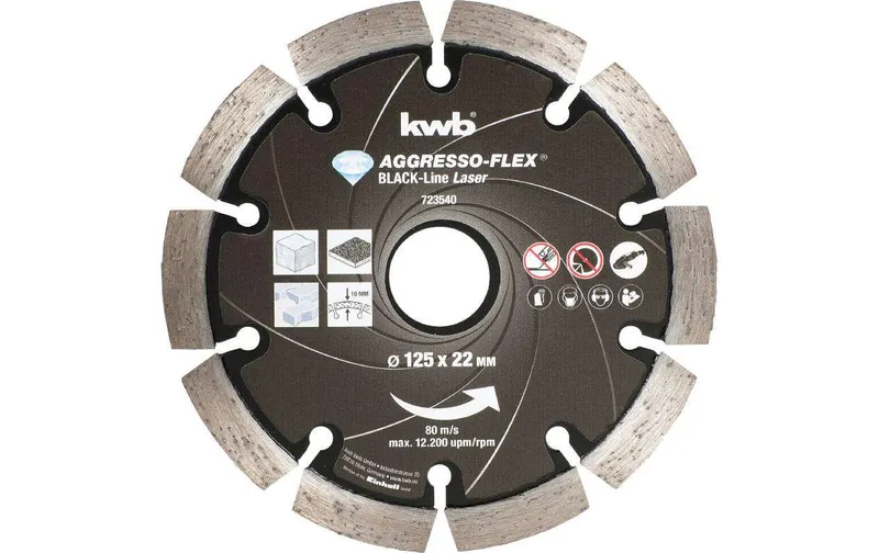kwb Trennscheibe Black-Line Diamant 125 mm