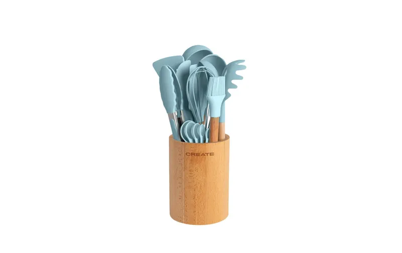 Create Küchenutensilien Set Pastellblau
