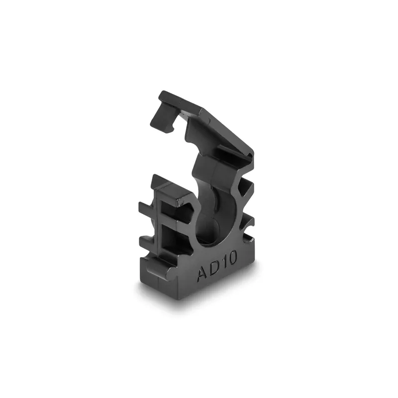 Delock Kabelschlauchhalter 10 mm, 8 pezzi, nero