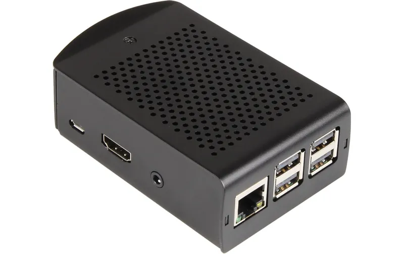 jOY-iT Gehäuse Vesa per Raspberry Pi B+, 2B, 3, 3B+