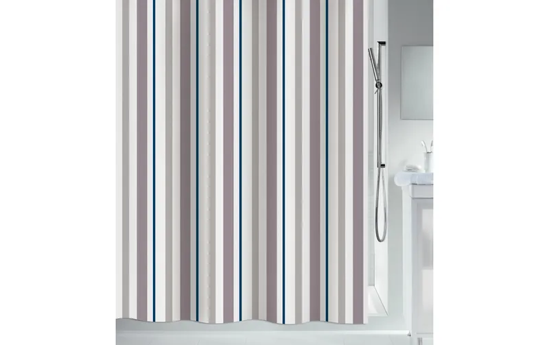 spirella Duschvorhang Biarritz 180 x 200 cm, multicolore
