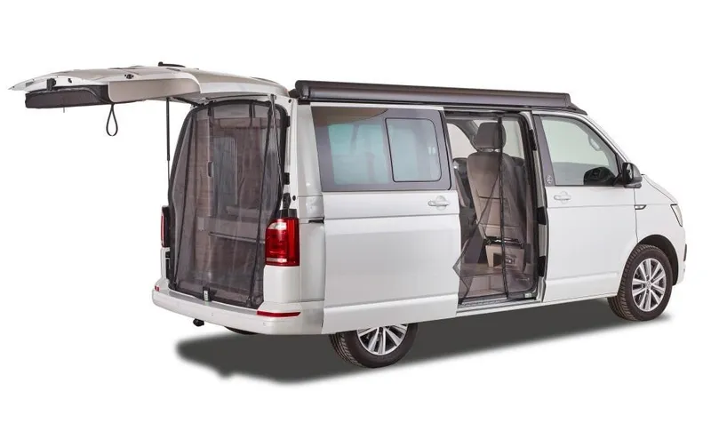 Van Quito Schiebetürenmoskitonetz, Magnet RV, fine-mesh VW T5/T6/T6.1