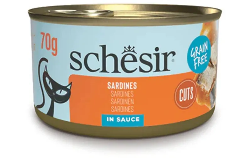 Schesir Nassfutter Sardinenfilets 70 g
