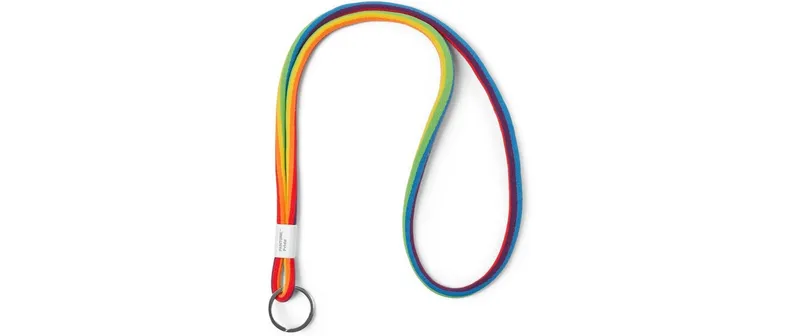 Pantone by Copenhagen Design Schlüsselanhänger Key Chain Long multicolore 48 x 3.3 cm