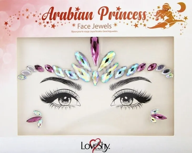 Face Jewels Arabian Princess