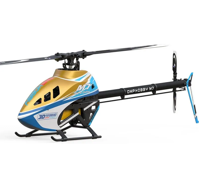 OMPHobby Helikopter M7 Topaz Gold Bausatz e Motor