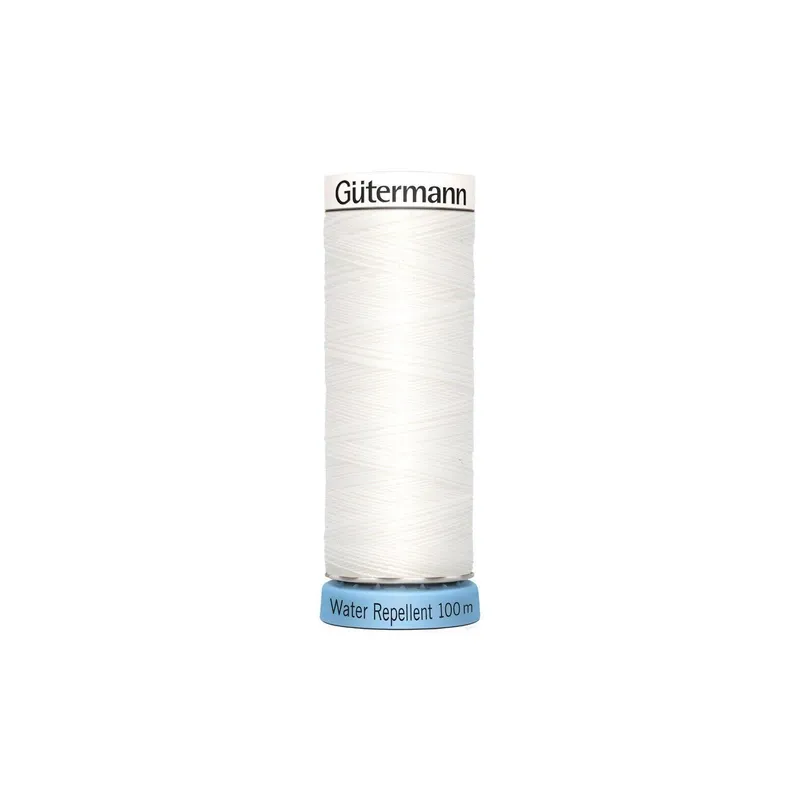Gütermann Näh- und Stickgarn Water Repellent 1 Stück, Weiss