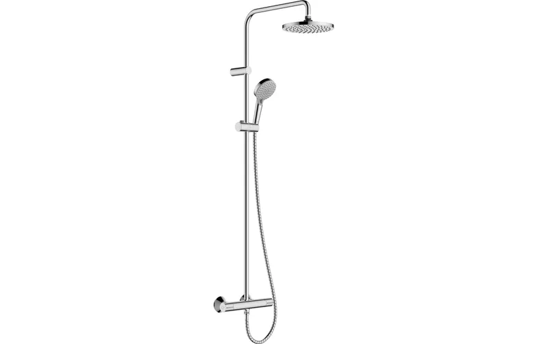 hansgrohe Duschsystem Vernis Blend 200 mit Thermostat Chrom