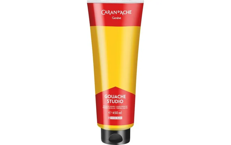 Caran d'Ache Wasserfarbe Gouache Studio 450 ml, Gelb