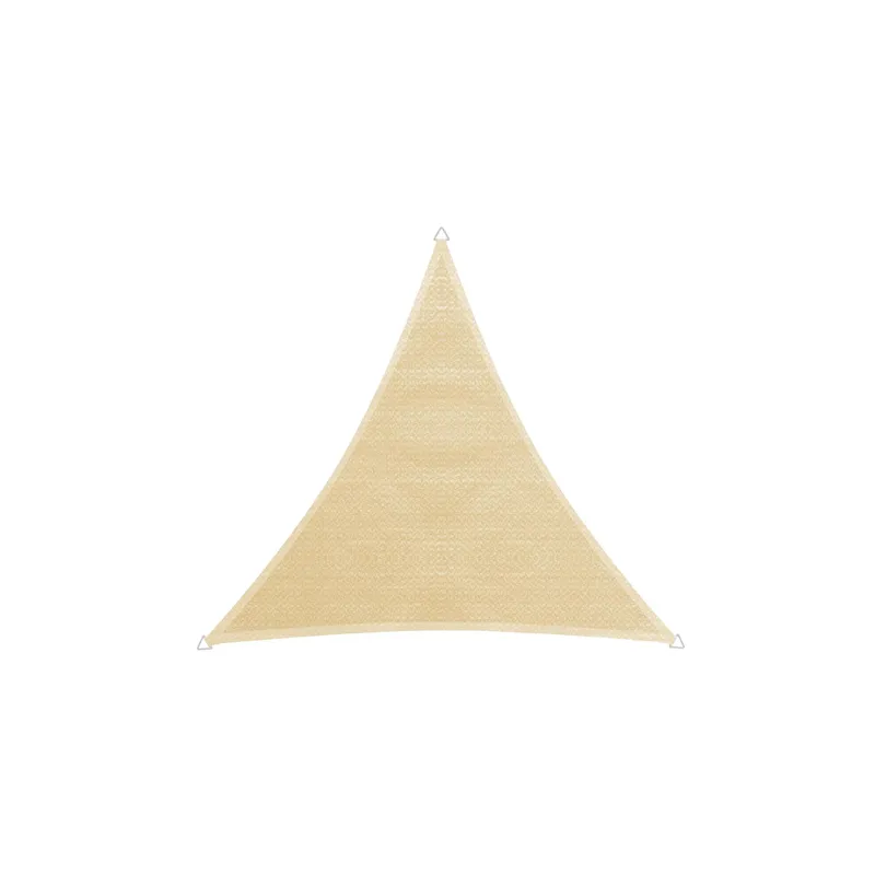 Windhager Sonnensegel Capri, 5 m, Dreieckig, Champagner
