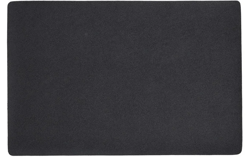 Zeller Present Tischset Kunstleder 45 x 30 cm, Schwarz