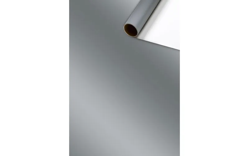 Stewo Geschenkpapier Colour Silber / white, 70 cm x 2 m