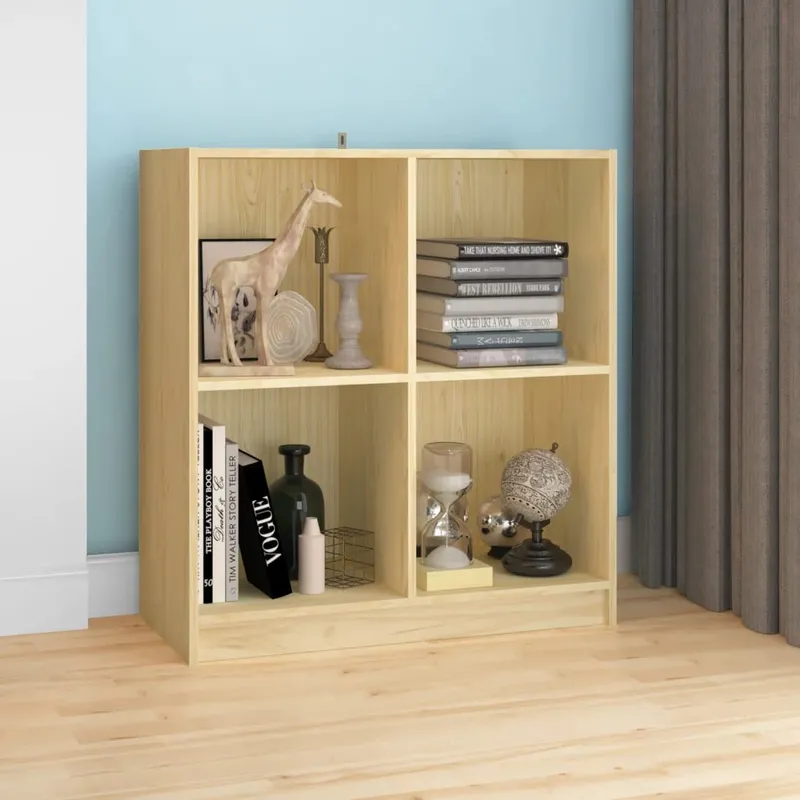 Sideboard 70x33x76 cm Massivholz Kiefer
