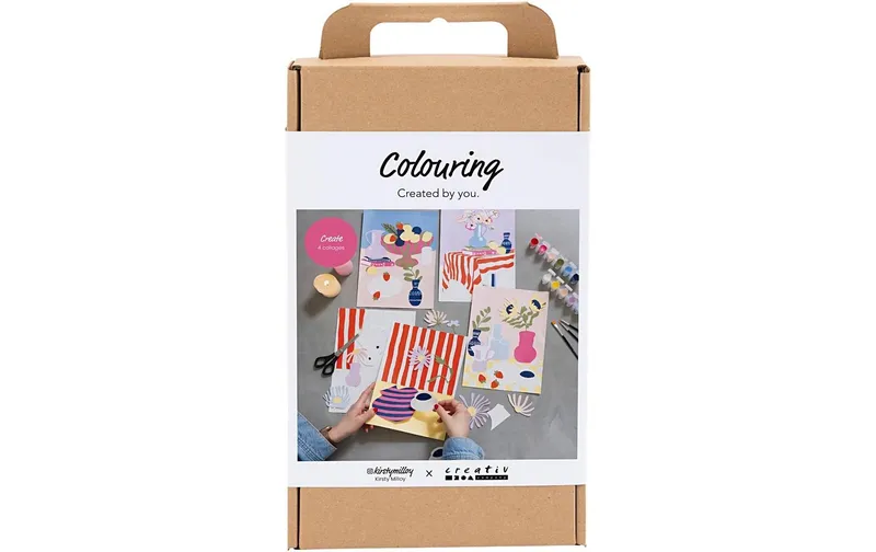 Creativ Company Wasserfarbe Collage multicolore