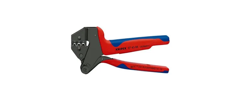 Knipex Crimpzange per MC4 bis 6 mm²