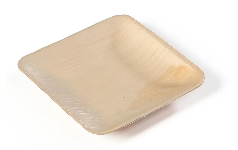 Sier Einwegteller Palm 15 cm x 15 cm, 20 pièces