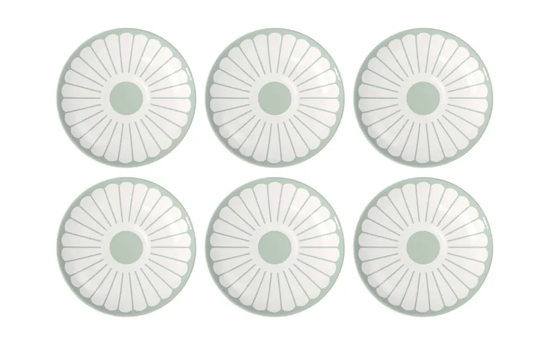 Villeroy & Boch Espressountertasse Fleur 6 pieces, green