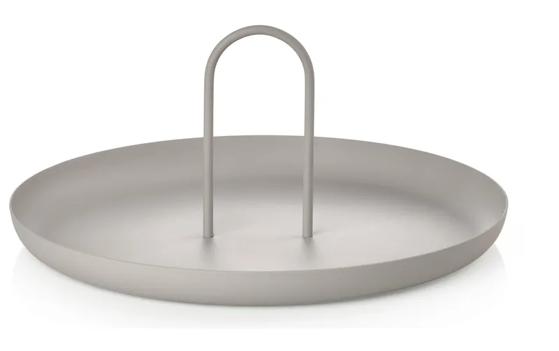 Zone Denmark Serviertablett Single 30 cm, light grey