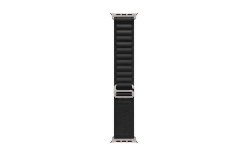 Apple Alpine Loop 49 mm Black naturalal Titanium Large