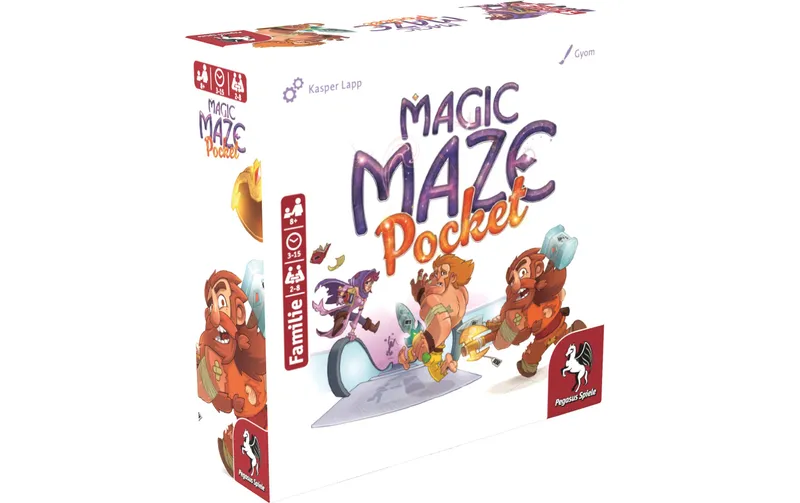 Pegasus Spiele Familienspiel Magic Maze Pocket -DE