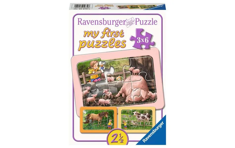 Ravensburger my first puzzles Lotta auf il Bauernhof