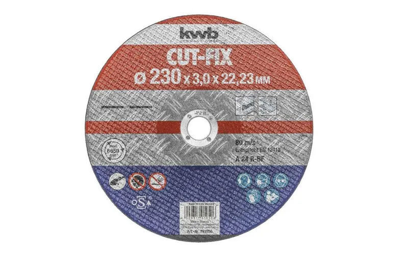kwb Trennscheibe CUT-FIX, Metall Ø 230 x 3.0 mm