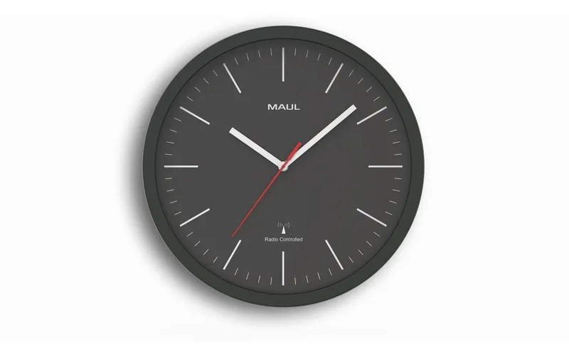 Maul Wanduhr MAULjump Ø 30.5 cm nero