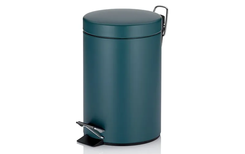 Kela Pattumiera Cosmetica Monaco 3 L, Petrolio