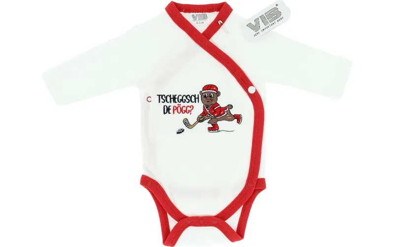 Very Important Baby Langarm-Wickelbody Tscheggsch de Pögg? Gr. 56