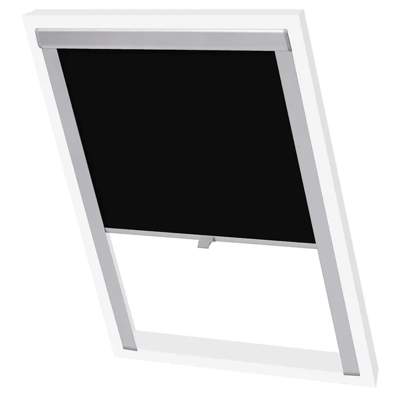 Verdunkelungsrollo Schwarz 104 GGL und GGU