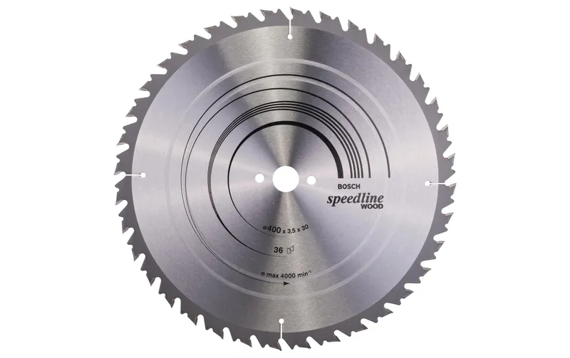 Bosch Professional Kreissägeblatt Speedline Wood, 400 x 30 x 3.5 mm, Z 36