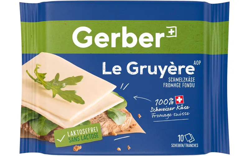 Gerber Schmelzkäse Gruyere Scheiben 200 g