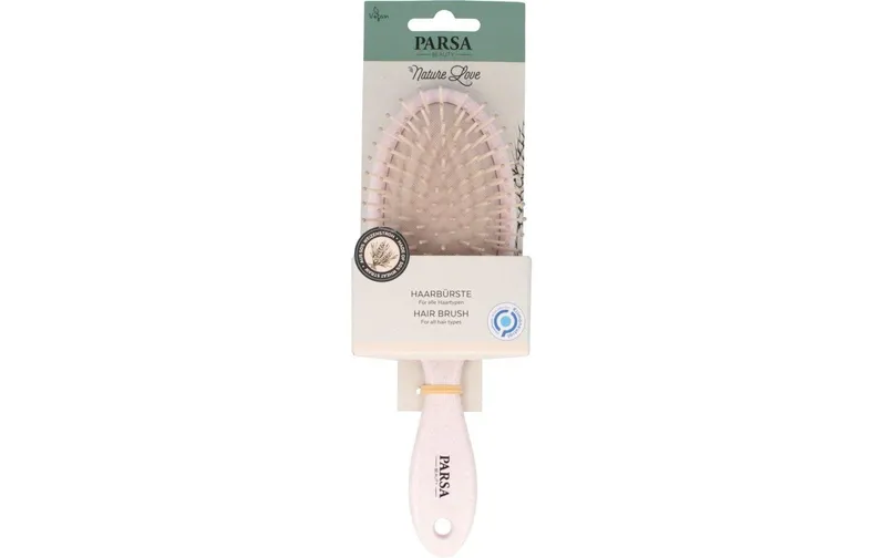 Parsa Beauty naturalee Love Haarbürste gross, oval Beige