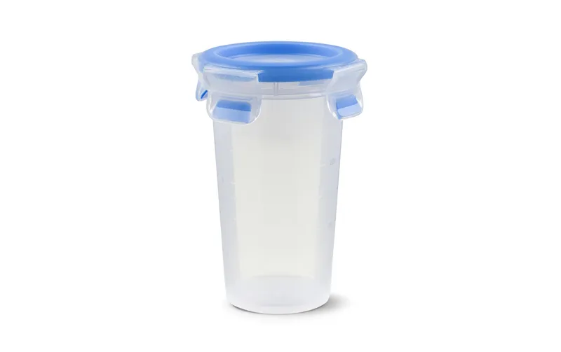 Emsa Vorratsbehälter Clip& Close 0.35 l, bleu/transparent