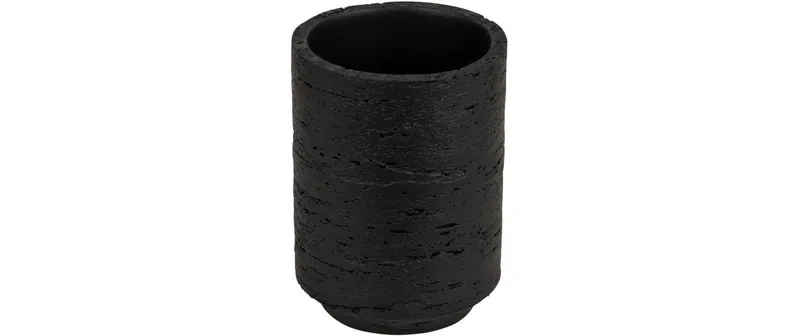 Wenko Zahnputzbecher Denia Polyresin Anthrazit